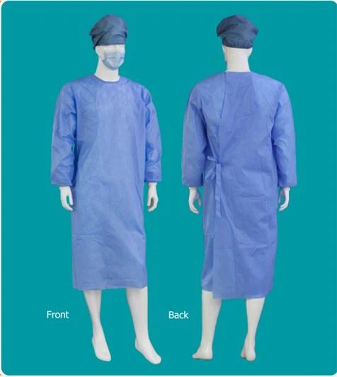 Vienreizējās izolācijas kleita SMS