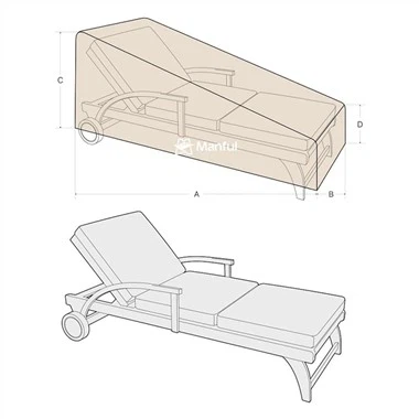 Oksforda ar PVC sauļošanās vāku
